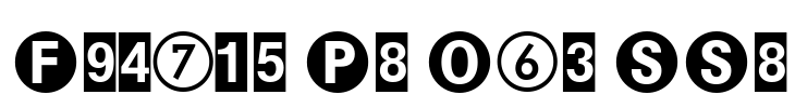 Format Pi One SSi Font Image