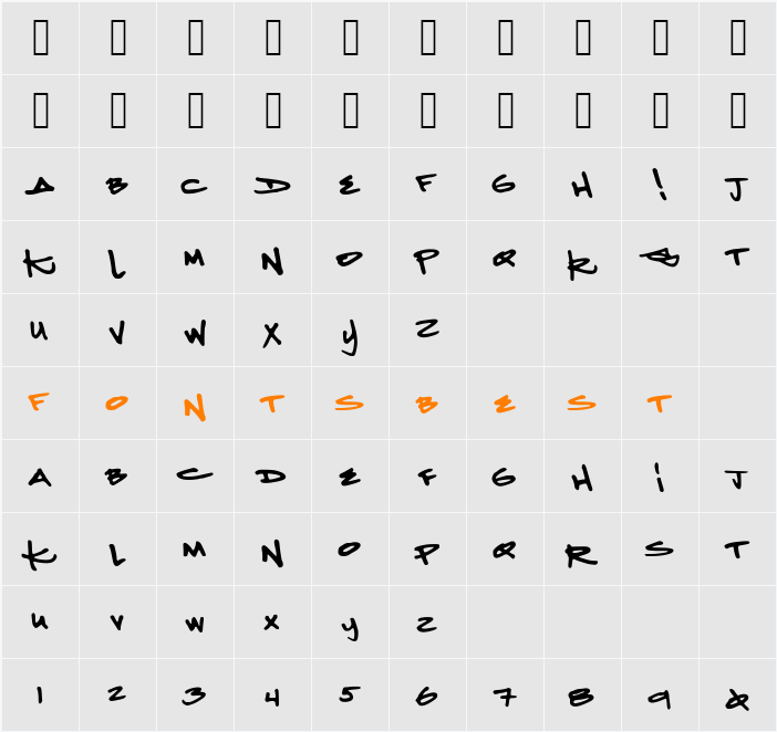 KetamineNightmares Character Map