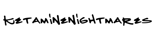 KetamineNightmares