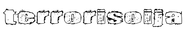Terrorisoija Font Image