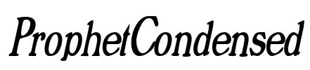 ProphetCondensed