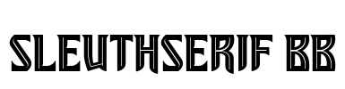 SleuthSerif BB