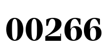 00266 Font Image