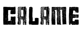 calame Font Image