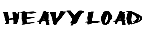 HeavyLoad Font Image