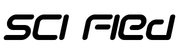 Sci Fied Font Image