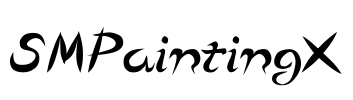 SMPaintingX Font Image