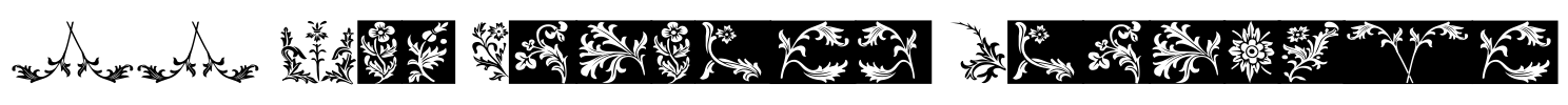 YY Old English Dingbats