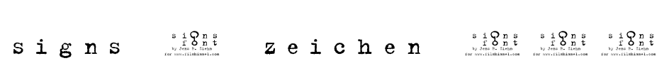 signs - zeichen 2.0