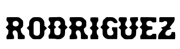 rodriguez Font Image