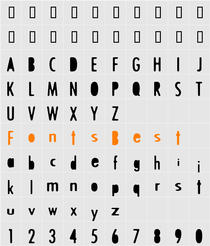 Trigger Character Map