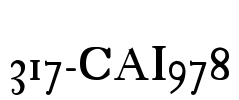 317-CAI978