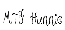 MTF Hunnie Font Image