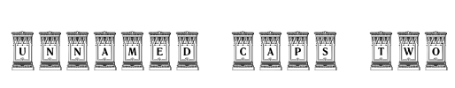 Unnamed Caps Two Font Image