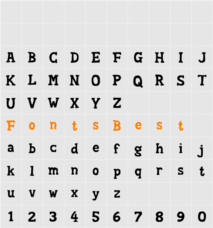 Soft Compound Character Map