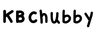 KBChubby Font Image