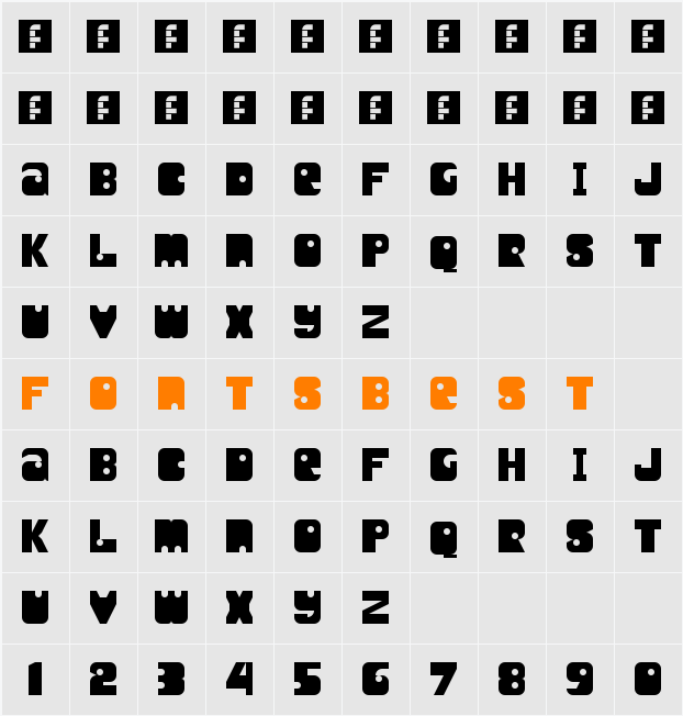 Unity Titling Character Map