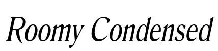 Roomy Condensed