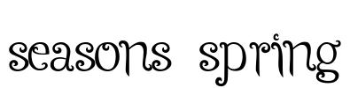 Seasons-Spring