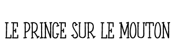 LE PRINCE SUR LE MOUTON