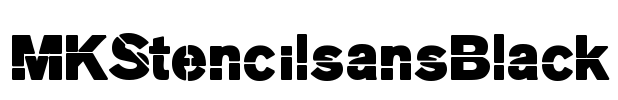 MKStencilsansBlack