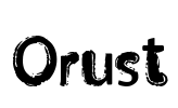 Orust Font Image