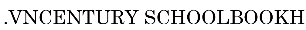 .VnCentury SchoolbookH