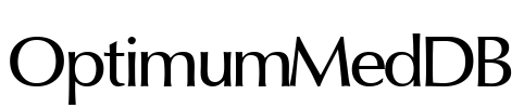 OptimumMedDB Font Image