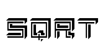 SQRT Font Image