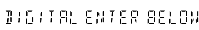 Digital Enter Below