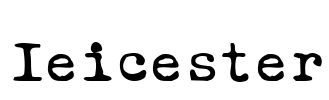 Ieicester Font Image