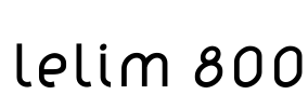 lelim 800 Font Image