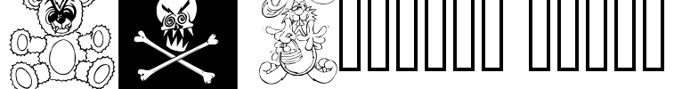 LM Holiday Toons Font Image