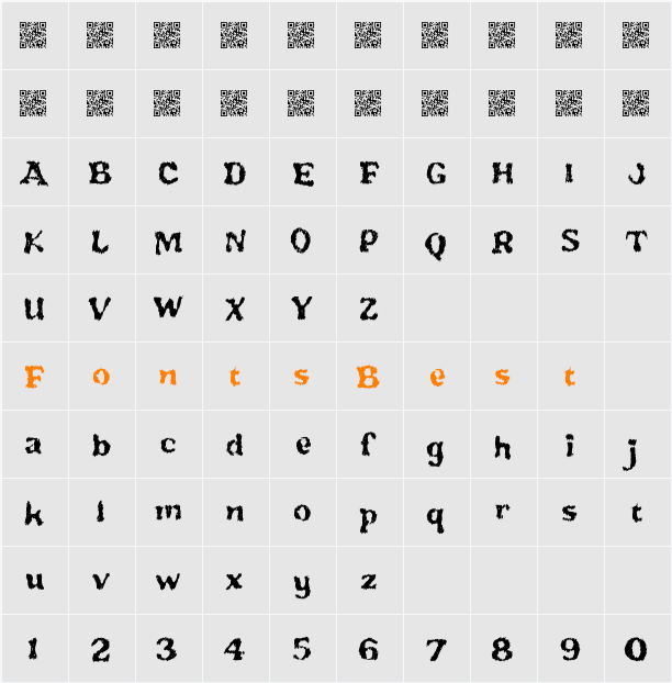 TotalFreak Character Map