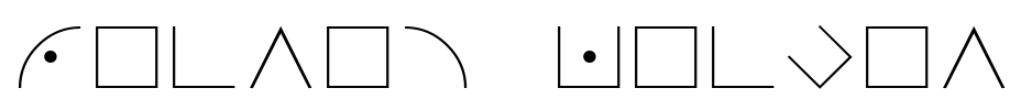 Secret Becker Font Image