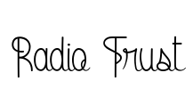 Radio Trust Font Image