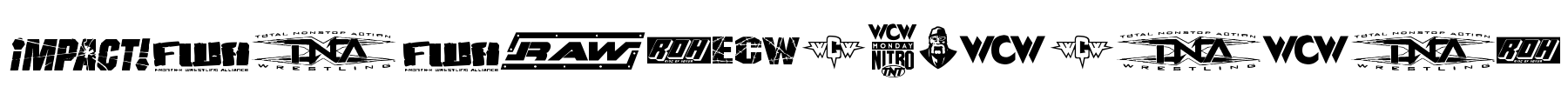 Pro Wrestling Logos