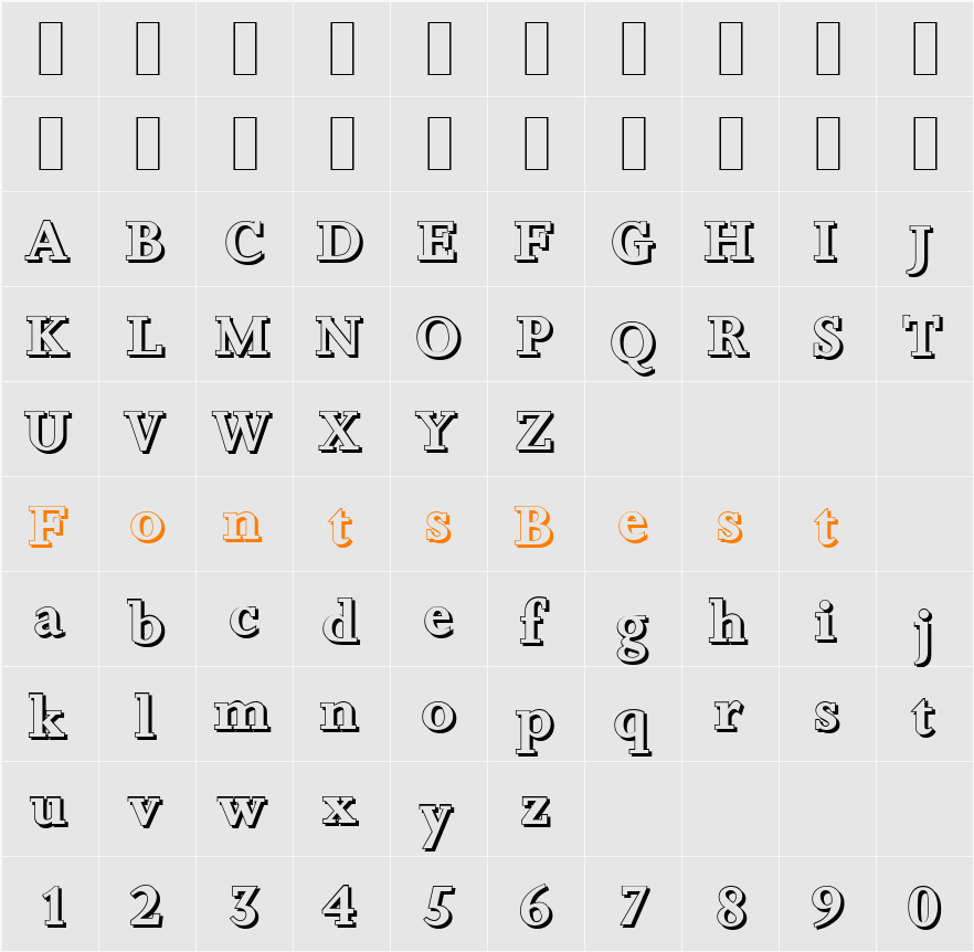 JessicaShadow Character Map