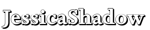 JessicaShadow Font Image