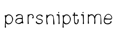 parsniptime Font Image