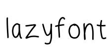 lazyfont