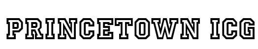 Princetown ICG Font Image