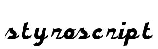 styroscript