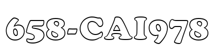 658-CAI978