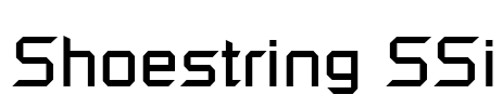 Shoestring SSi Font Image