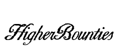 HigherBounties Font Image