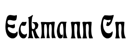 Eckmann Cn Font Image