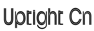 Uptight Cn Font Image