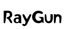 RayGun Font Image