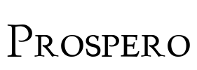 Prospero Font Image
